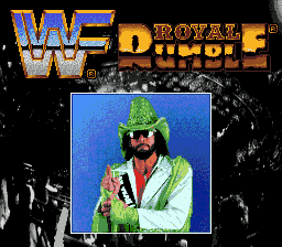 WWF Royal Rumble Title Screen